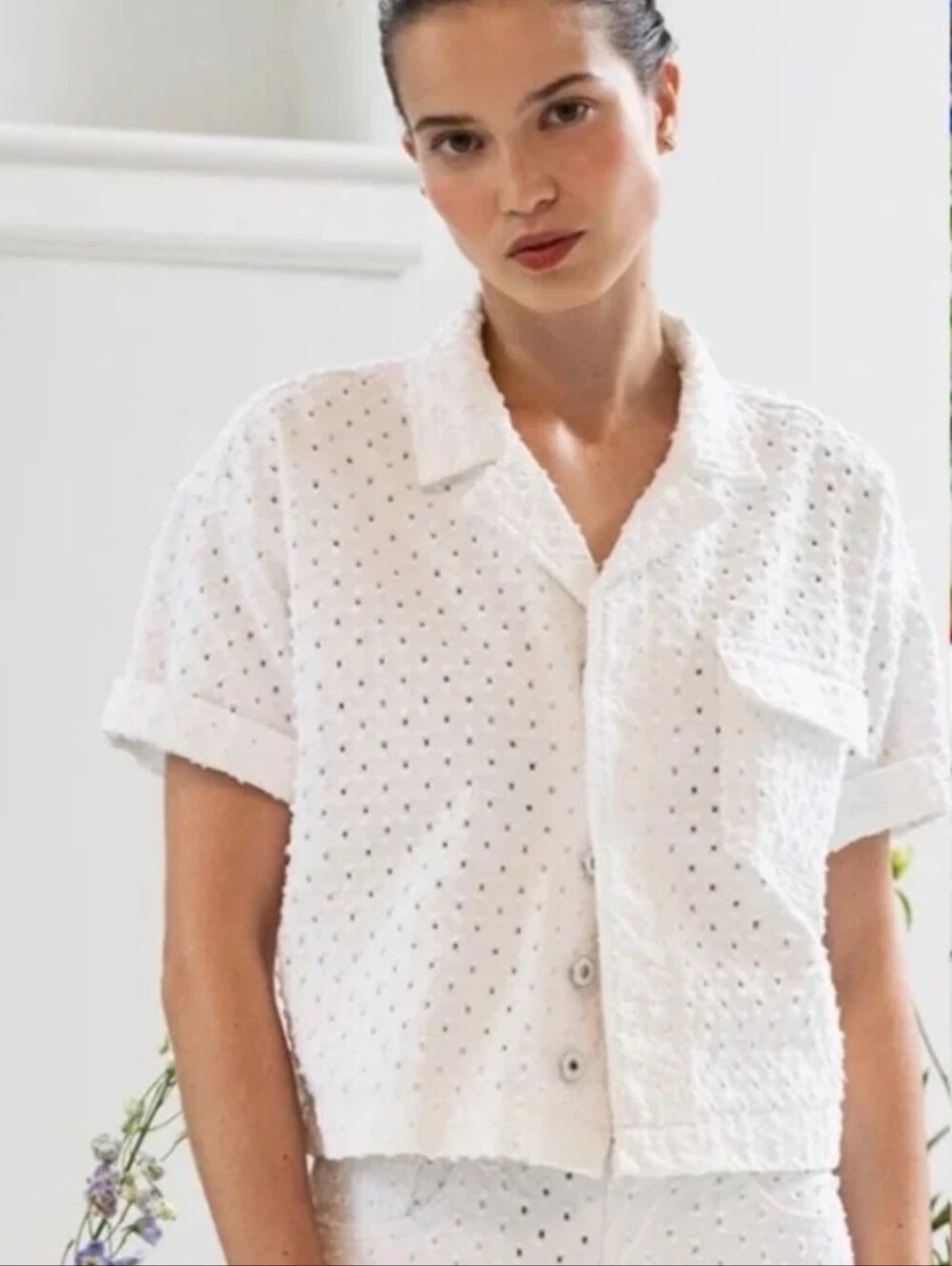 Favorite Daughter The Micha Shirt White